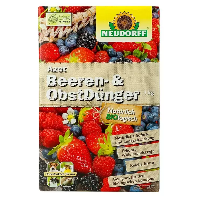 Neudorff Azet Beerendünger - 1 kg - Vorderansicht