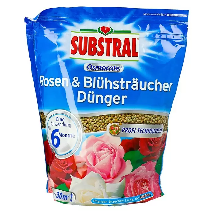 Substral Osmocote Gnojivo za ruže - 1,5 kg, Sadržaj je dovoljan za: 30 m² - Pogled sprijeda