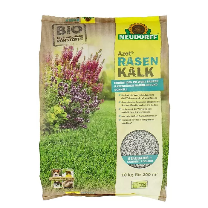 Neudorff Azet Vitalkalk - 10 kg, Inhalt ausreichend für ca.: 200 m² - Vorderansicht