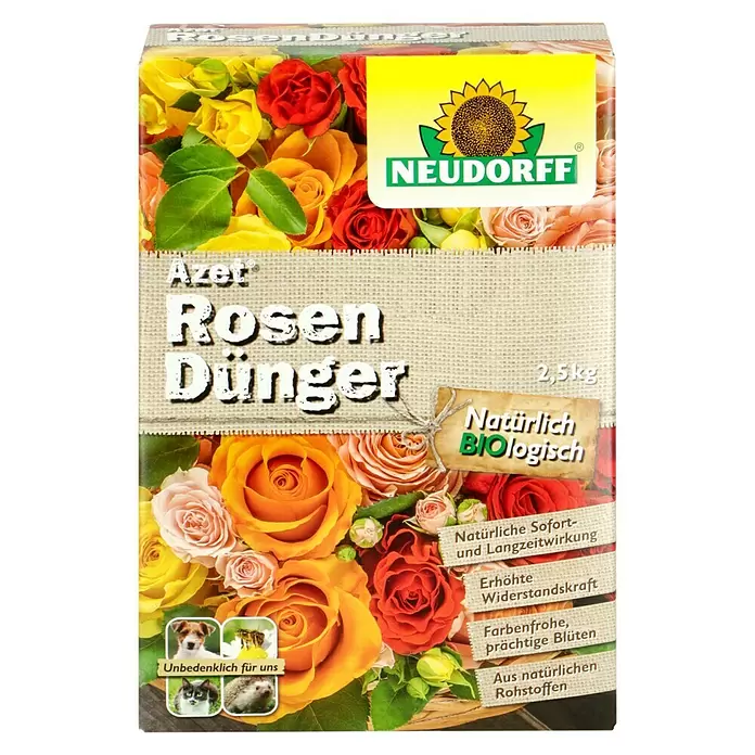 Neudorff Azet Rosendünger - 2,5 kg - Vorderansicht