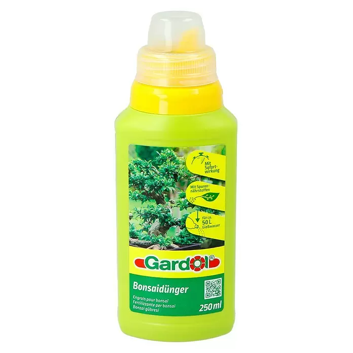 Gardol Bonsaidünger - 250 ml, Inhalt ausreichend für ca.: 50 l - Vorderansicht