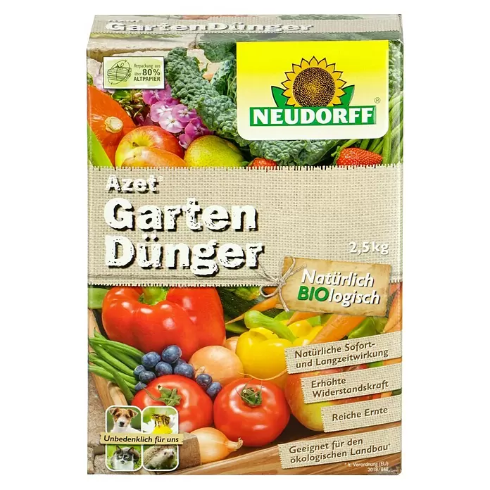 Neudorff Fertofit Gartendünger - 2,5 kg - Vorderansicht