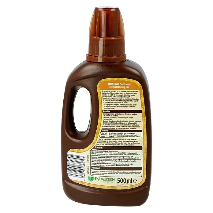 Substral Naturen Citrus-Nahrung - 500 ml - Rückansicht