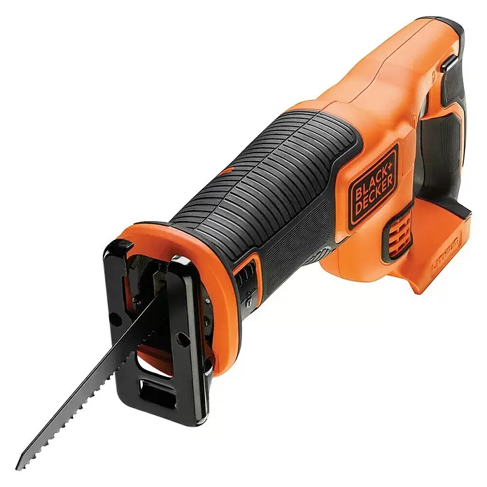 Black+Decker Akku-Säbelsäge BDCR18N-XJ - 18 V, Ohne Akku, 0 - 3.000 Hübe/min - Diagonale Ansicht