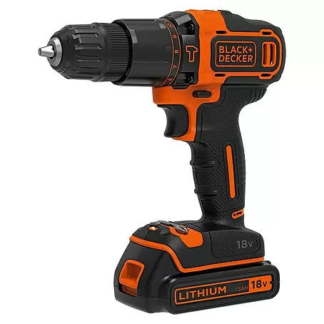 Black+Decker  Akku-Schlagbohrschrauber BDCHD18K-QW