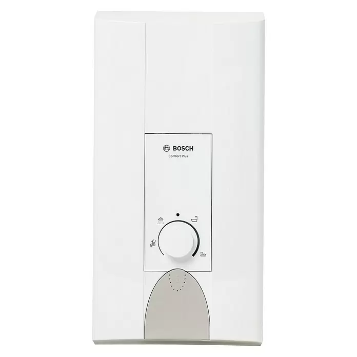 Bosch Durchlauferhitzer Tronic Comfort Plus - 24/27 kW, 13/14,6  l/min, Elektronisch - Vorderansicht