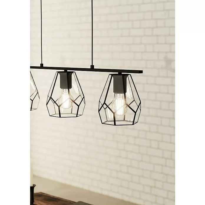 Eglo Mardyke Pendelleuchte MARDYKE - 40 W, L x B x H: 77,5 x 14,5 x 110 cm - Detailaufnahme