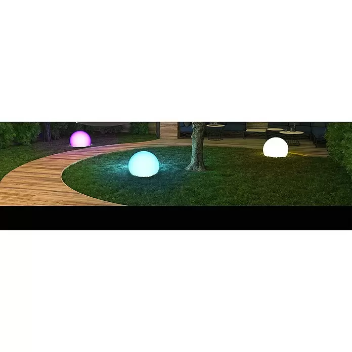 Müller-Licht Tint LED-Kugel Tint Calluna RGBW - E27, 9,6 W, 806 lm - Stimmungsaufnahme