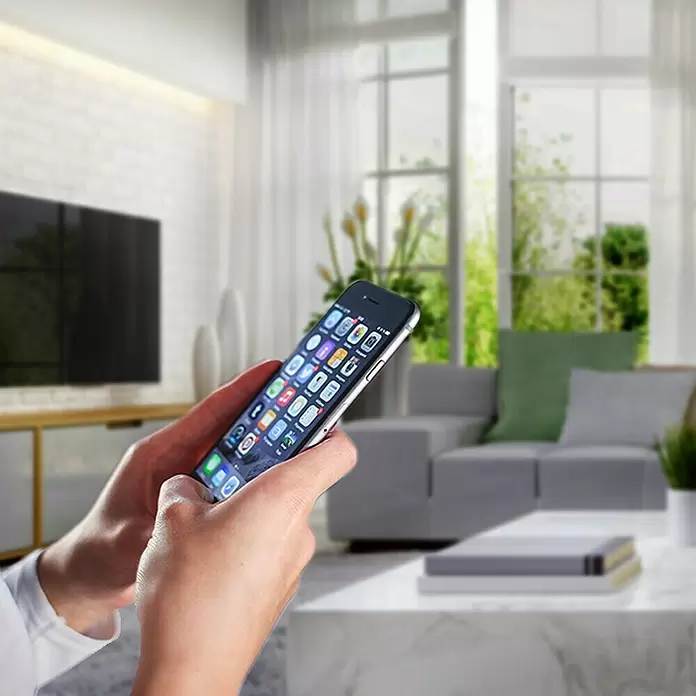Smart-LED-Band Megalight Smart Strip - Weiß, Länge: 5 m, Leistung: 24 W - Anwendungsbeispiel