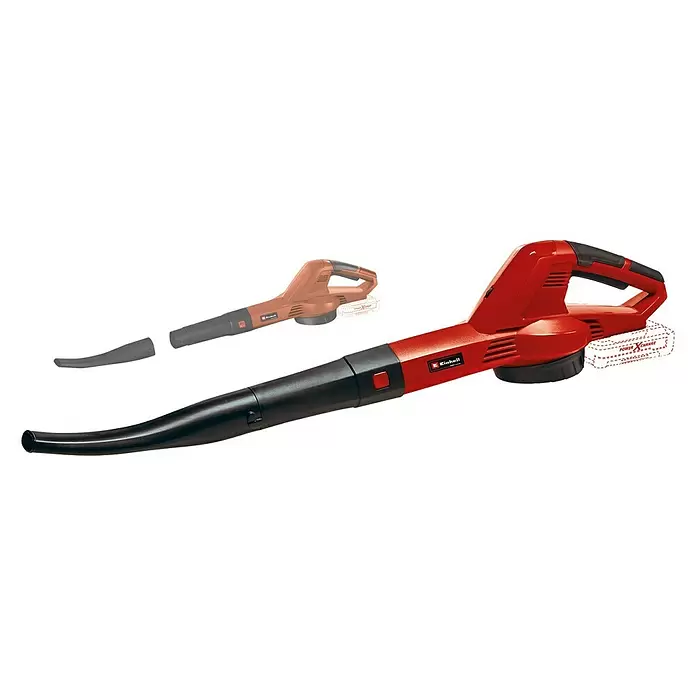 Einhell Power X-Change Akku-Gebläse GE-CL18/1 LI E-SOLO - 18 V, Ohne Akku, Blasgeschwindigkeit: 210 km/h - Diagonale Ansicht