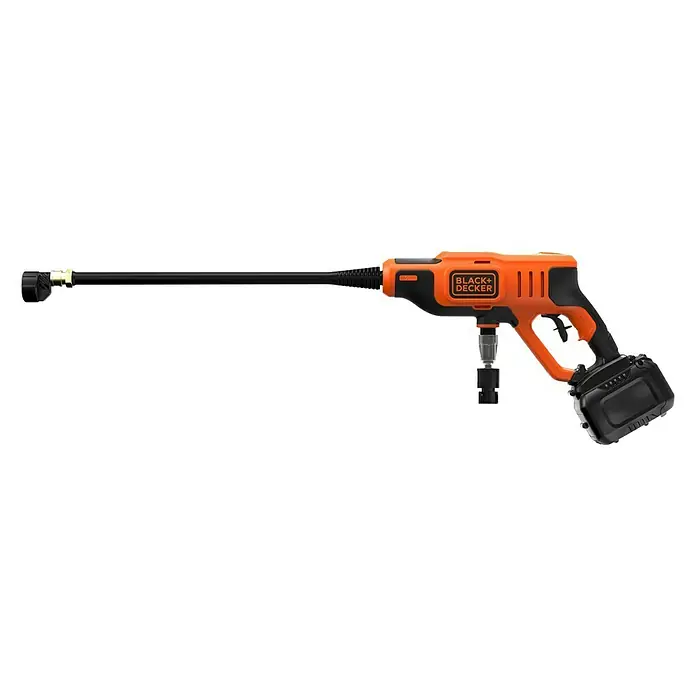 Black+Decker Akku-Druckreiniger BCPC18B - 18 V, 1 Akku, 2 Ah, 120 l/h - Linke Seitenansicht