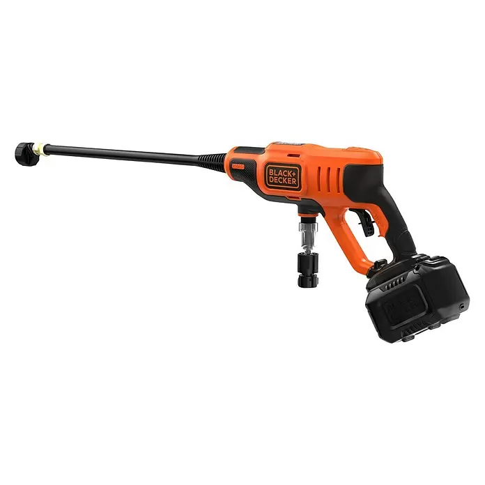 Black+Decker Akku-Druckreiniger BCPC18B - 18 V, Ohne Akku, 120 l/h - Linke Seitenansicht