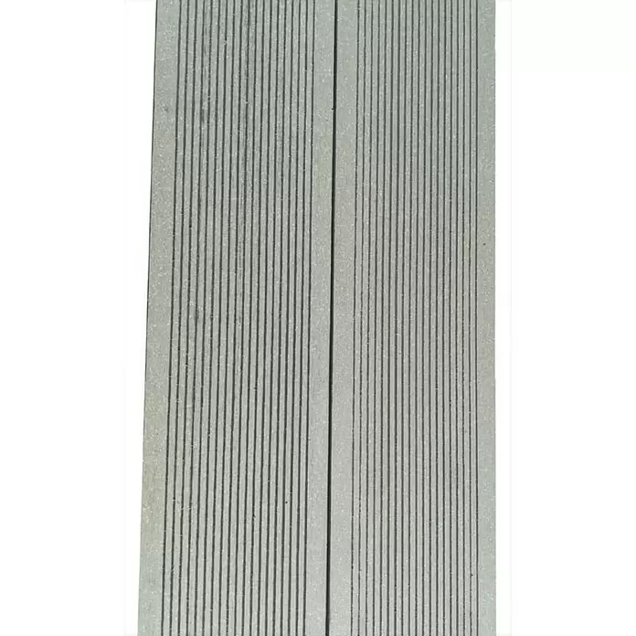 WPC daska za terasu - 400 x 14 x 2,5 cm, Sive boje - Detaljan prikaz