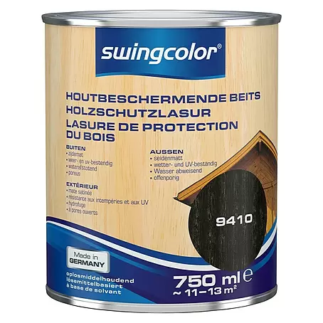 swingcolor  Houtbeits 9410 Ebbenhout