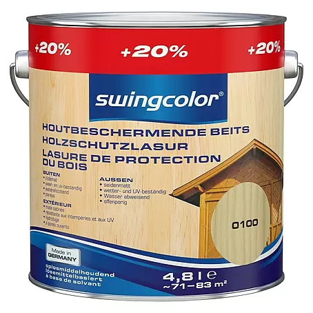swingcolor  Houtbeits 0100 Kleurloos