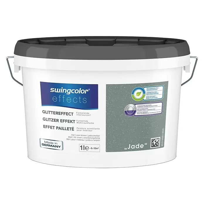 swingcolor Effectverf Glittereffect Jade - Jade, 1 l, Mat - Vooraanzicht