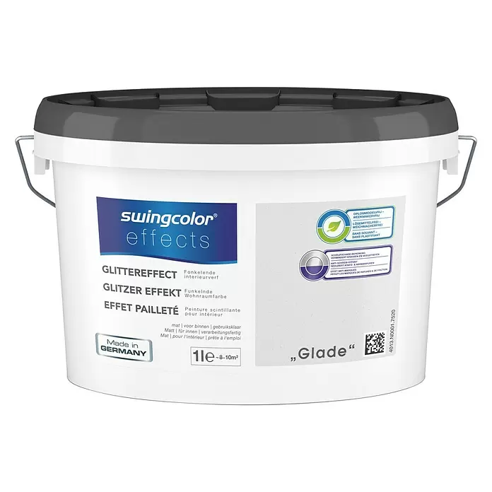 swingcolor Effectverf Glittereffect Glade - Glade, 1 l, Mat - Vooraanzicht