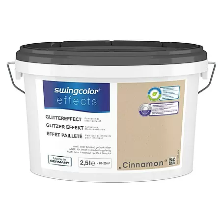 swingcolor  Effectverf Glittereffect Cinnamon