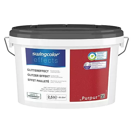 swingcolor  Effectverf Glittereffect Purpur