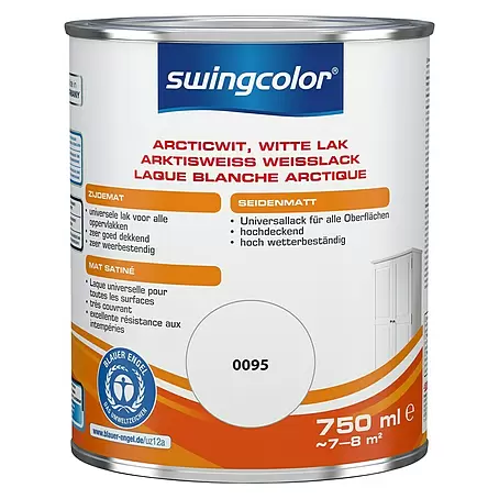 swingcolor  Witte lak Arcticwit 0095