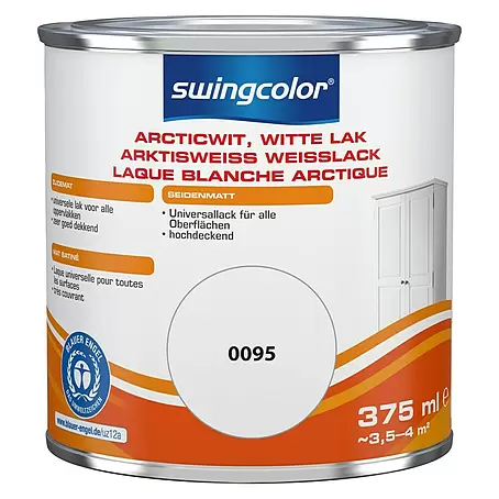 swingcolor  Witte lak Arcticwit 0095