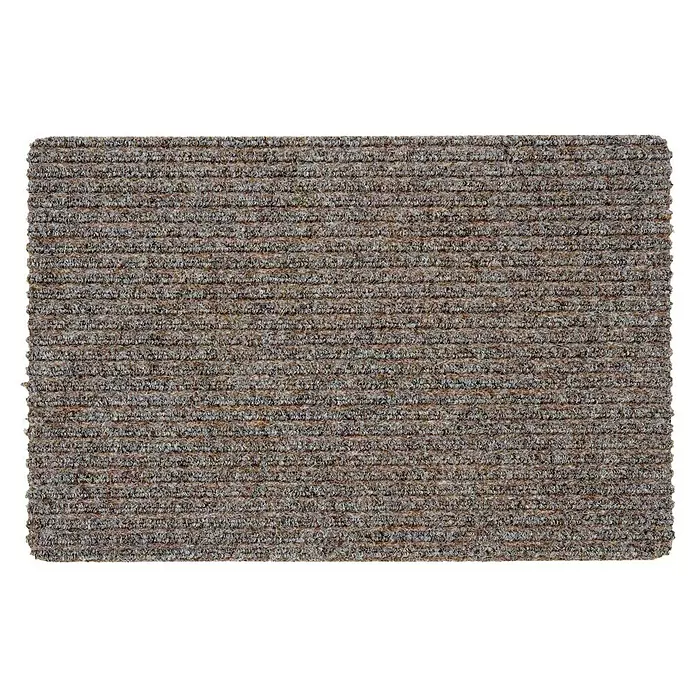 Astra Fußmatte Rib Line Sprint - 50 x 80 cm, Beige - Vorderansicht