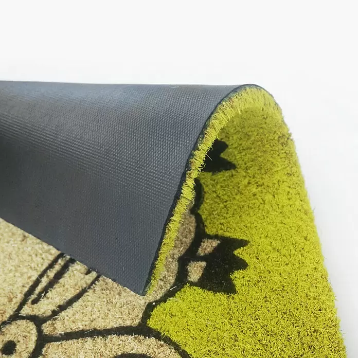 Astra Coco Kokosfußmatte Coco Style - Schaf, Bunt, 40 x 60 cm, 100 % Kokos - Detailaufnahme