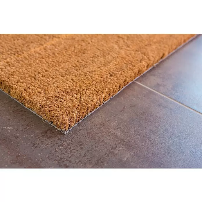 Astra Kokosveloursmatte - Natur, 40 x 60 cm, Höhe: 15 mm, 100 % Kokos - Detailaufnahme