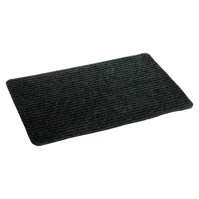 Astra Fußmatte Rib Line Sprint - 40 x 60 cm, Anthrazit - Diagonale Ansicht