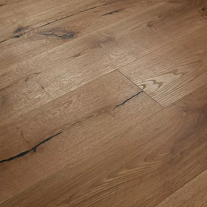 Fertigparkett Eiche Hotel - 1.900 x 190 x 15 mm, Landhausdiele - Detailaufnahme