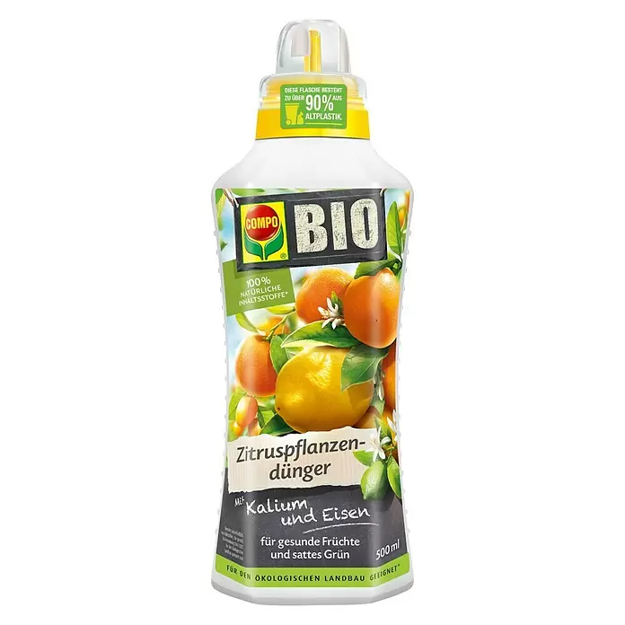 Compo Organsko gorivo za citruse - 0,5 l - Pogled sprijeda