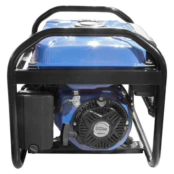 Güde Stromerzeuger GSE 2701 - 2.200 W, Tankvolumen: 15 l, Betriebsdauer: 9,7 h - Diagonale Ansicht
