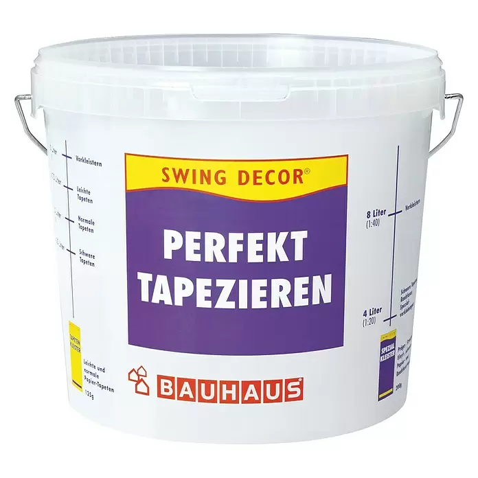 Swing Decor Kleistereimer Perfekt Tapezieren - 12,5 l - Vorderansicht