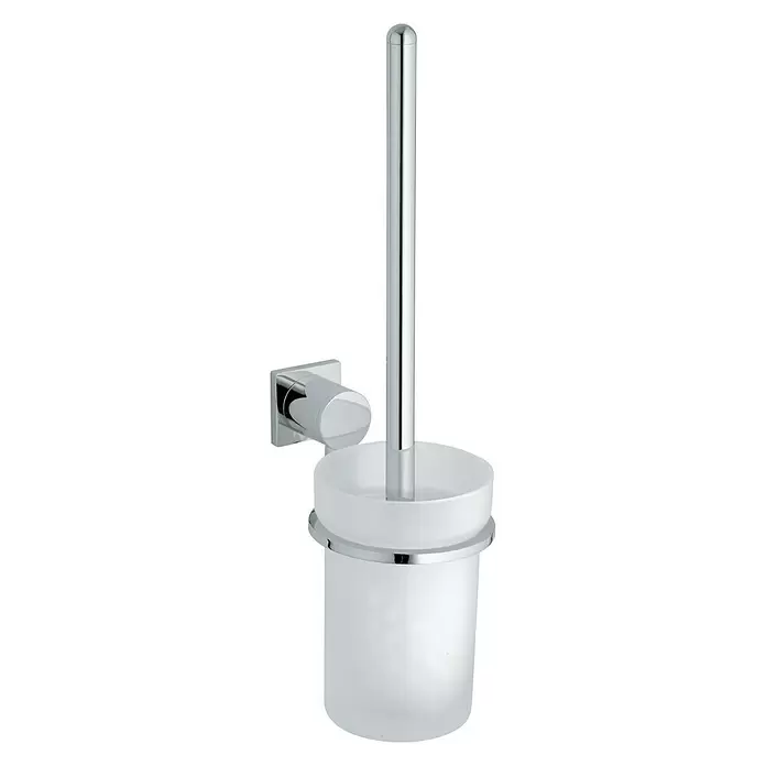 Grohe Allure WC-Bürstengarnitur - Mit Halterung, Chrom, Glänzend - Diagonale Ansicht