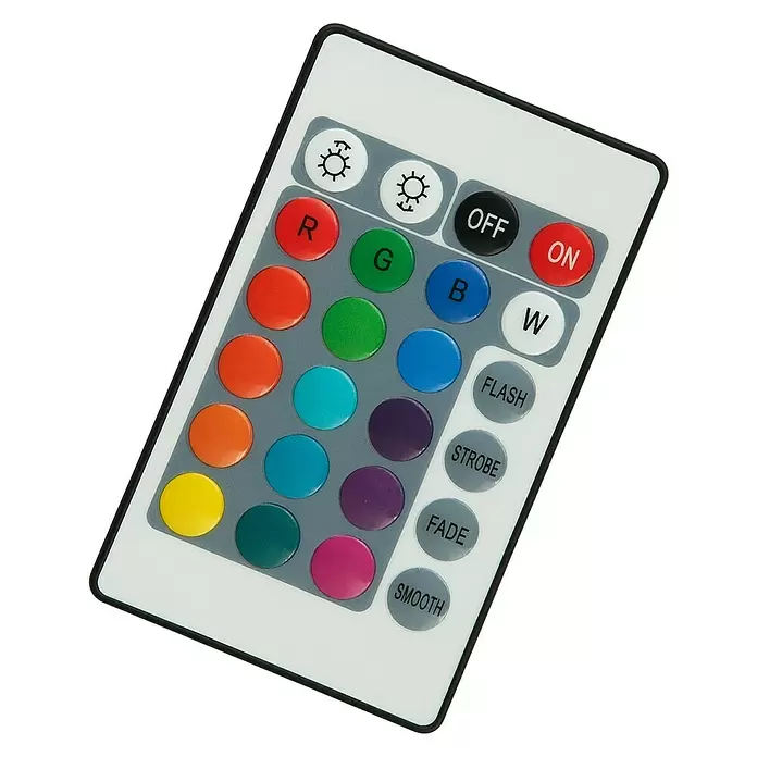 Smart-LED-Band MegaLight - 5 m, Farbwechsel, RGB, 24 W - Diagonale Ansicht