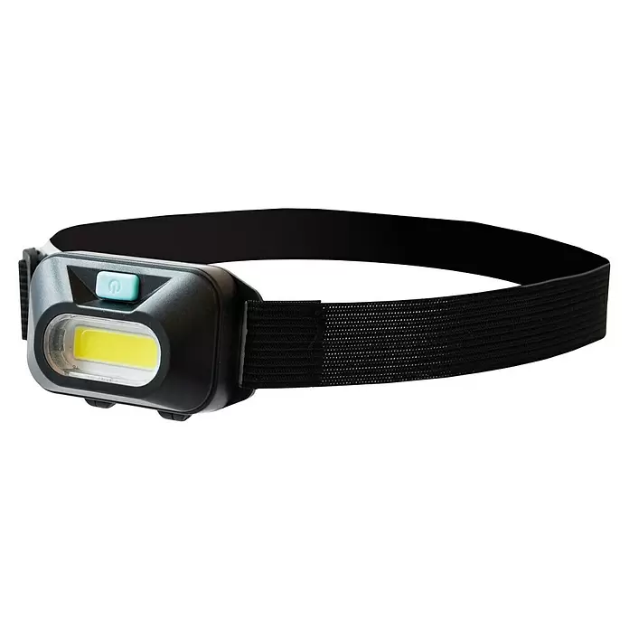 Stirnlampe - Batteriebetrieben, LED, 3 W, 120 lm, 2 Stk. - Diagonale Ansicht