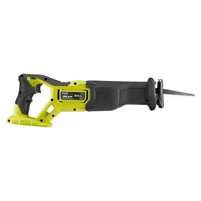 Ryobi ONE+HP Sierra de sable de batería RRS18X - 18 V, Longitud de carrera: 32 mm, Sin batería - Vista de perfil derecho