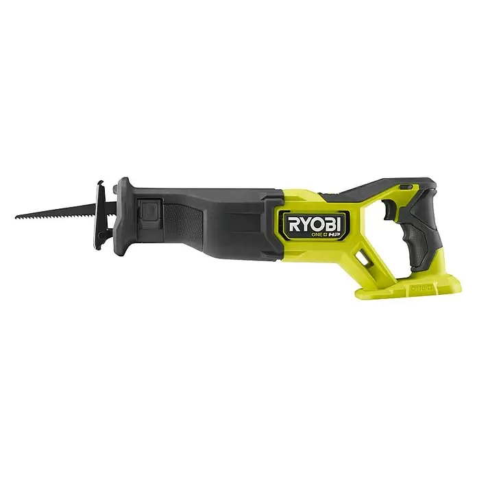 Ryobi ONE+HP Sierra de sable de batería RRS18X - 18 V, Longitud de carrera: 32 mm, Sin batería - Vista de perfil izquierdo