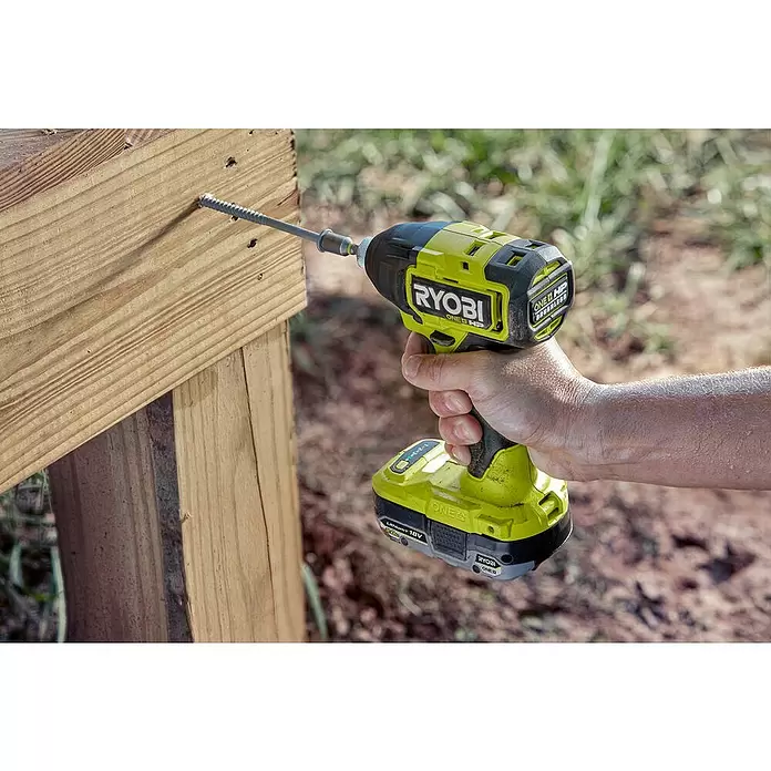 Ryobi ONE+HP Accu-impulsschroevendraaier RID18X - 18 V, Excl. accu, Onbelast toerental: 0 tpm - 2.900 tpm - Toepassingsvoorbeeld