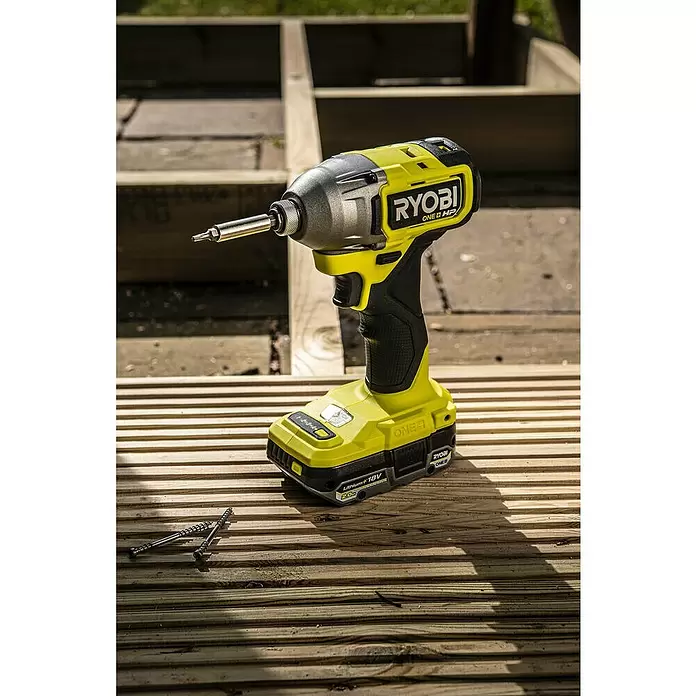 Ryobi ONE+HP Accu-impulsschroevendraaier RID18X - 18 V, Excl. accu, Onbelast toerental: 0 tpm - 2.900 tpm - Sfeeropname