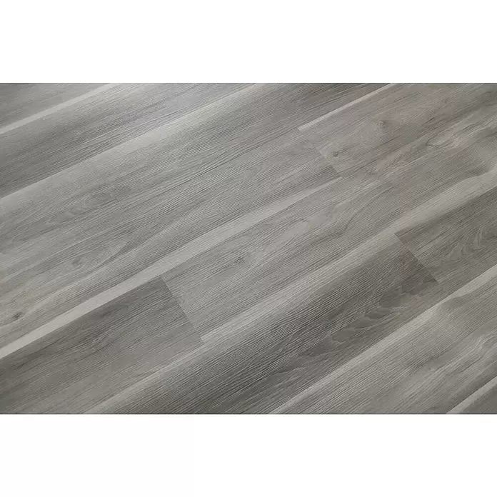 Suelo de vinilo SPC Art Grey - 1.220 x 184 x 5,2 mm, Efecto madera - Primer plano