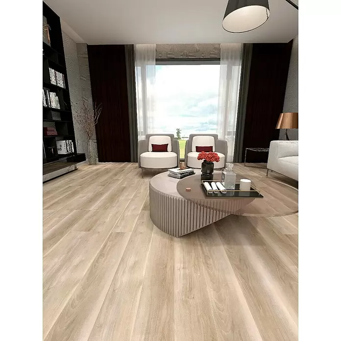 Suelo de vinilo SPC Art Honey - 1.220 x 184 x 5,2 mm, Efecto madera - Foto ambiente