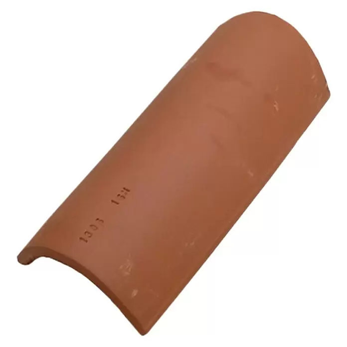 BHS Cataluña Teja Árabe - L x An: 25 x 12 cm, Terracota - Vista angular