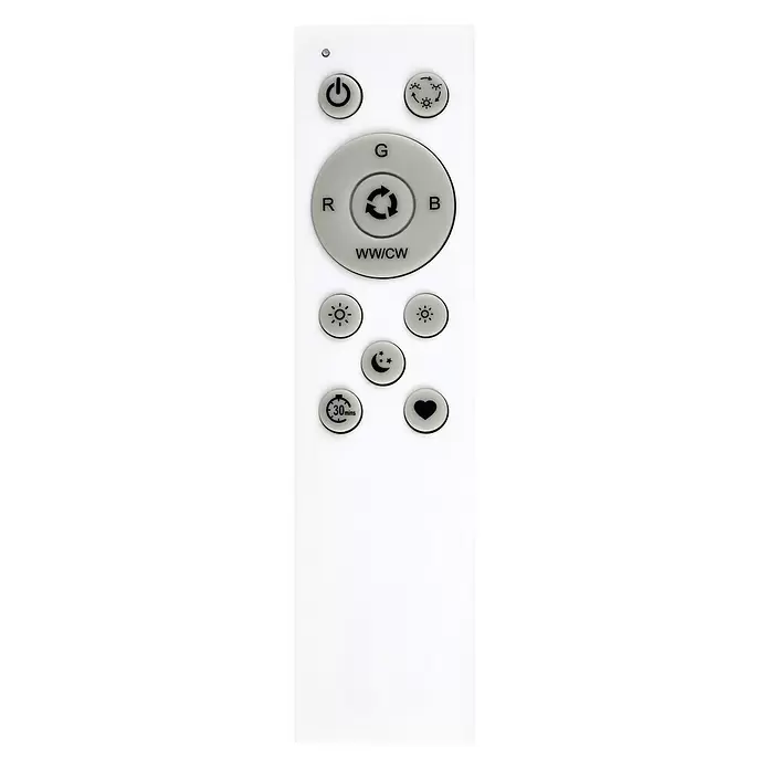 Tween Light LED panel - 15,5 W, D x Š x V: 29,5 x 29,5 x 5 cm - Pogled sprijeda