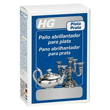 HG  Paño para pulir abrillantador plata