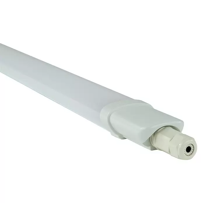 Ritter Leuchten LED-Feuchtraum-Lichtleiste Super Slim - 18 W, Länge: 125 cm, Neutralweiß, IP65 - Detailaufnahme