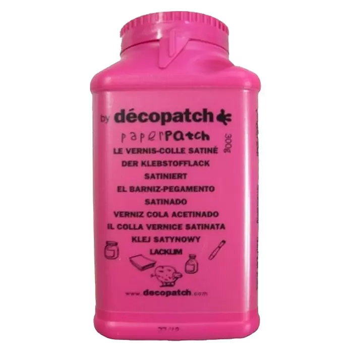 Décopatch Barniz pegamento Paperpatch - Incoloro, 300 g - Vista frontal