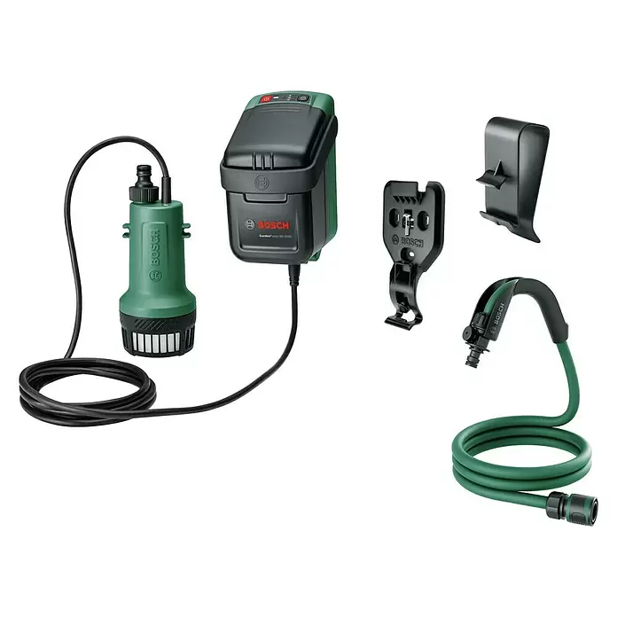 Bosch Erweiterungs-Set GardenPump 18 - Max. Fördermenge: 2.000 l/h - Diagonale Ansicht