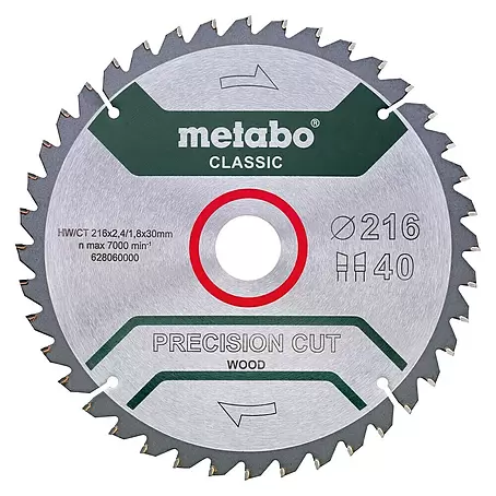Metabo Classic Kreissägeblatt Z40