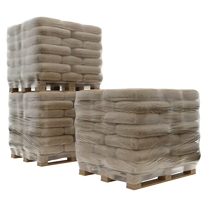 Probau Baufolie - 10 m x 3 m x 0,2 mm, Polyethylen, Transluzent - Diagonale Ansicht